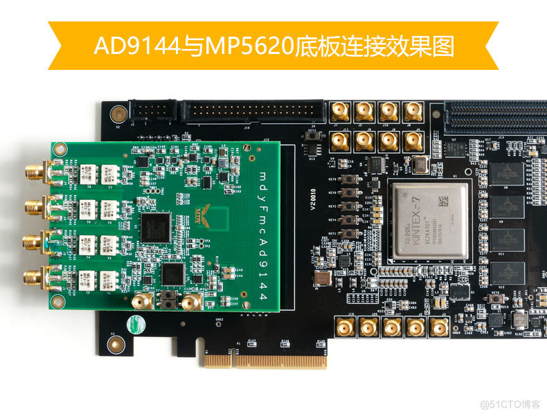 AD9144-FMC-EBZ ADI数据转接板四通道数模转换器评估板子模块_FPGA ADC 9144_06