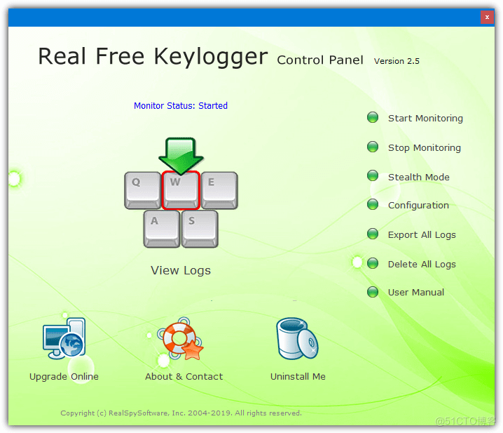 9个免费键盘记录软件，用于监控Windows中的击键_后台运行_04