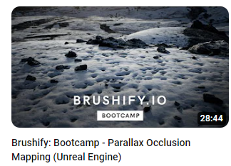 UE5-Brushify中的Parallax Occlusion Mapping 视差偏移渲染_地编