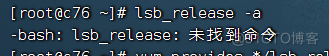 运行 提示command not found 命令不存在  安装lsb_release_lsb_release_03