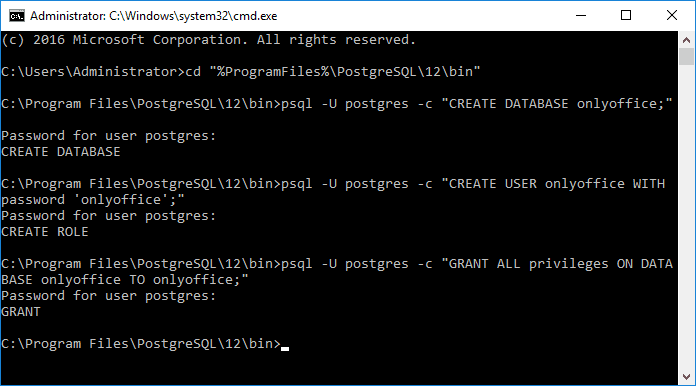 如何在 Windows 上安装 ONLYOFFICE 文档 v7.3_PostgreSQL_06