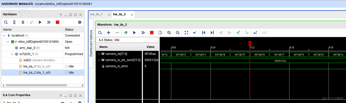 ZYNQ7035 PL Cameralink回环例_Cameralink_11