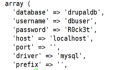  Web安全入门与靶场实战（33）- Drupal的数据库配置文件 
