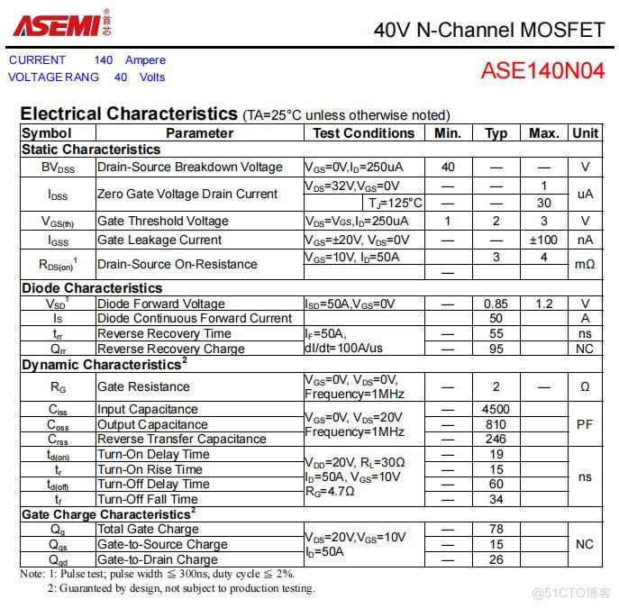 ASE140N04-ASEMI低压N沟道MOS管ASE140N04_MOS管_03