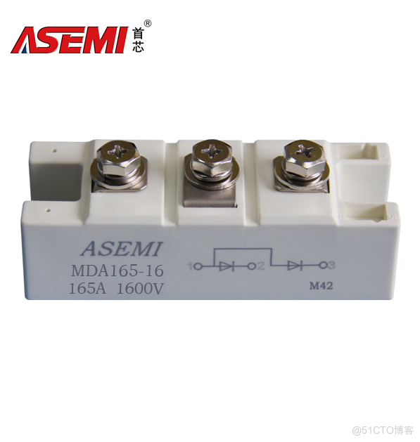 ASEMI整流模块MDA165-16特征，MDA165-16应用_封装