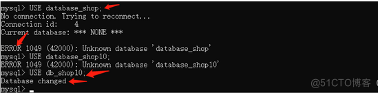 MySQL数据库的安装（安装以及简单数据库操作）_创建数据库_11