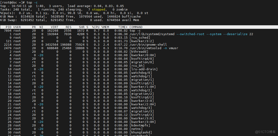 Linux基本功系列-top命令_缓存_02