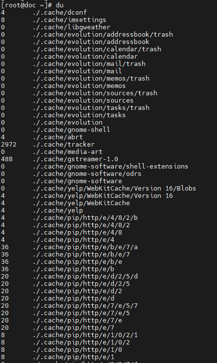 Linux基本功系列之du命令_文件系统_03