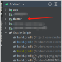 Android 在原生项目中新建一个Flutter的Module_原生项目引入Flutter_05