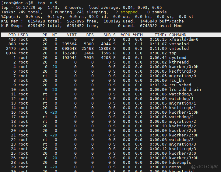 Linux基本功系列-top命令_缓存_05