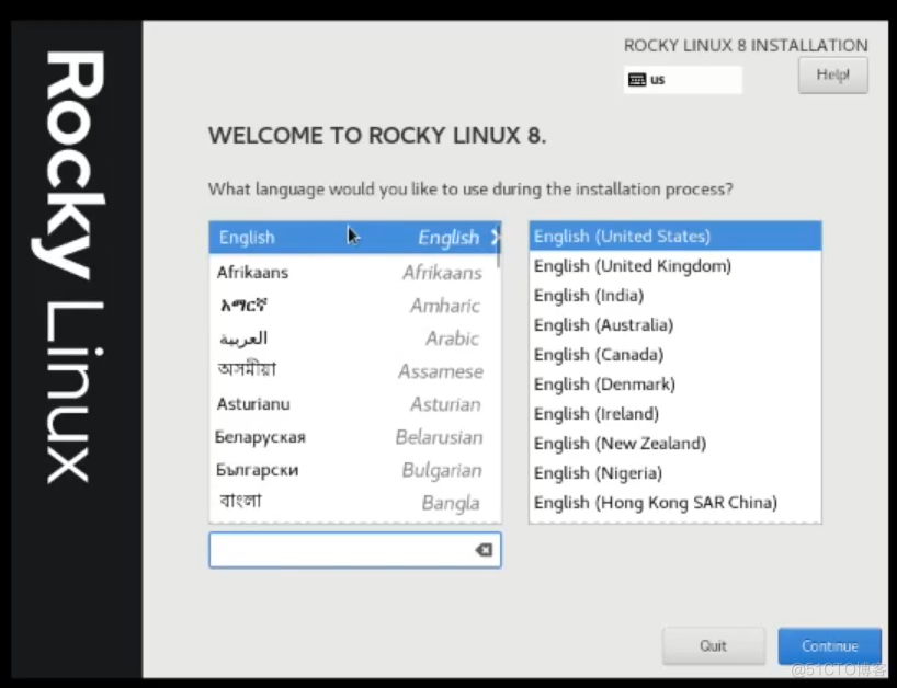 Rocky Linux 8.5版本全新图文安装教程并更换阿里镜像源等配置信息_Rocky Linux 8.5_04