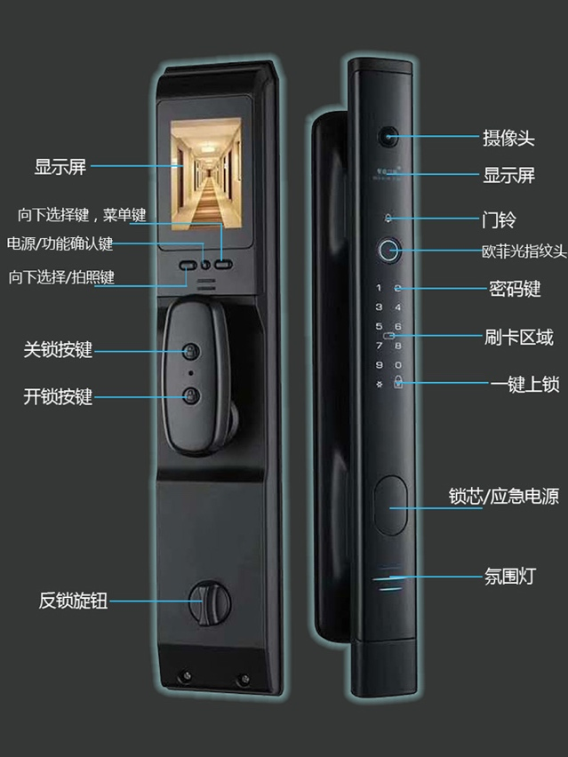 ESP32-S3智能猫眼门锁：开启新时代智慧生活_智能家居