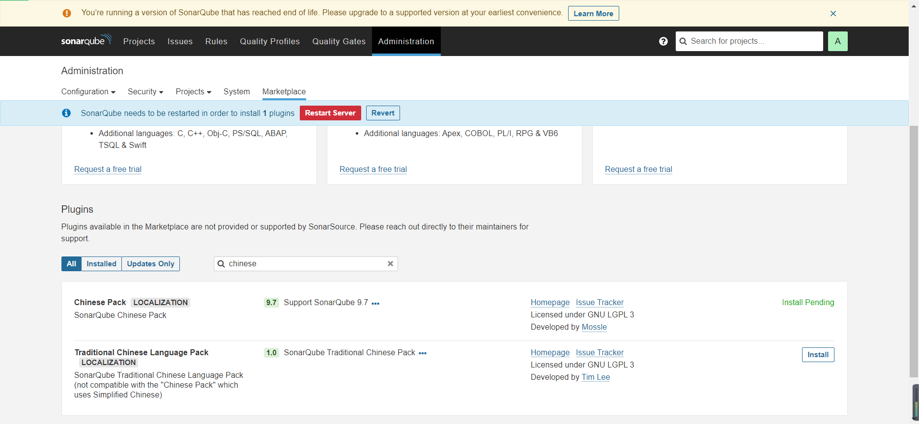 7、代码质量管理工具SonarQube_代码质量管理工具SonarQube_05