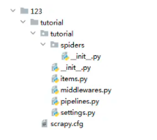 scrapy startproject tutorial 这句话在哪输入cmd？_Python编程_10