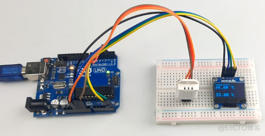 DHT22湿度和温度传感器与Arduino连接电路图_引脚_08