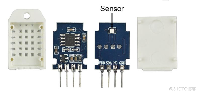 DHT22湿度和温度传感器与Arduino连接电路图_引脚_04