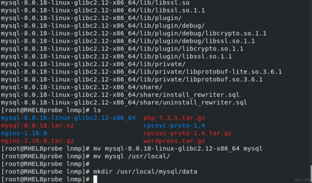 RHEL8LNMP架构部署动态网站-Linux就这么学20_php_25