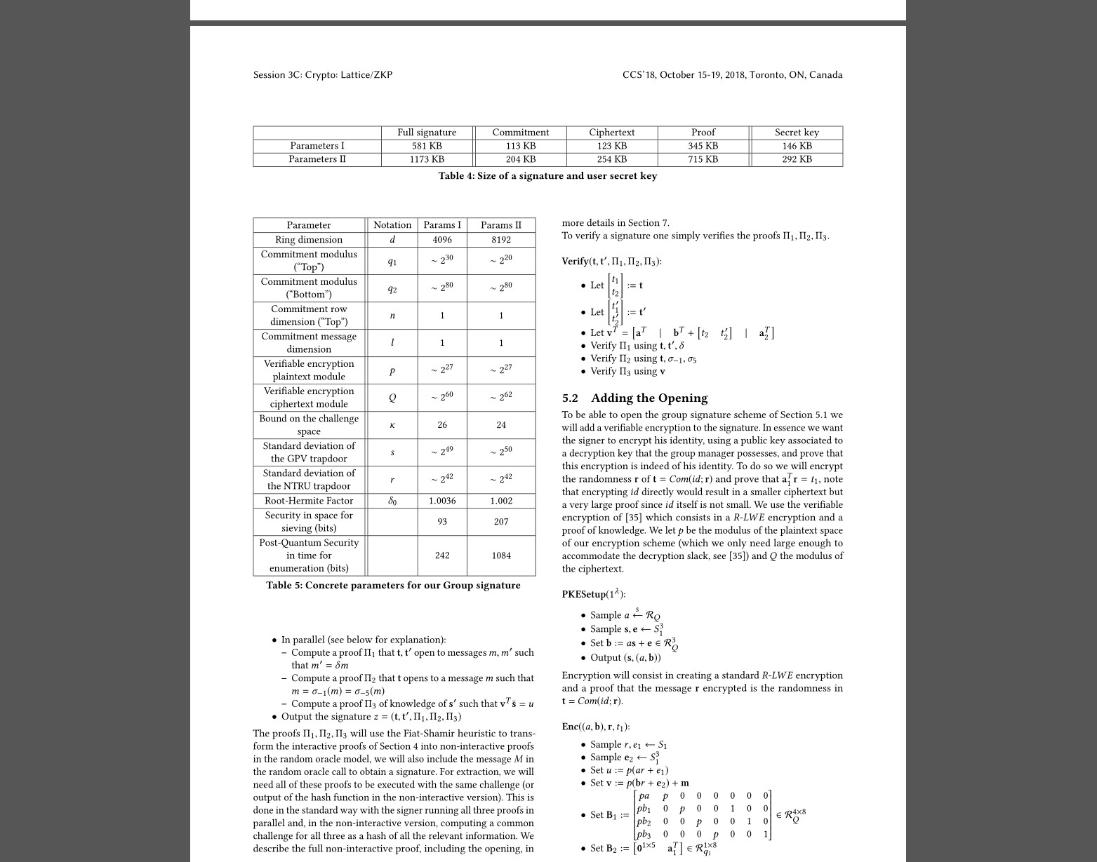 Lattice-Based Group Signatures and Zero-Knowledge Proofs of Automorphism Stability_Falcon_08