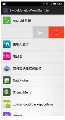 Android RecyclerView 左滑删除 安卓左滑删除插件_“左滑”_04