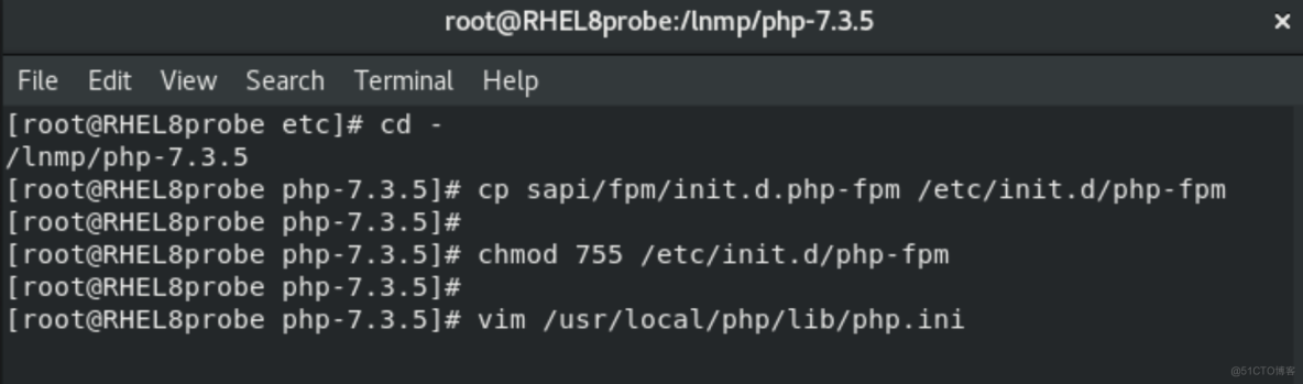 RHEL8LNMP架构部署动态网站-Linux就这么学20_nginx_39