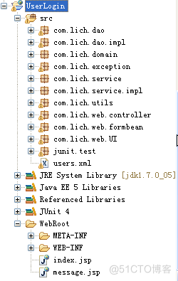 mvc三层架构增删改查实例 mvc三层架构实现用户登录_java_02