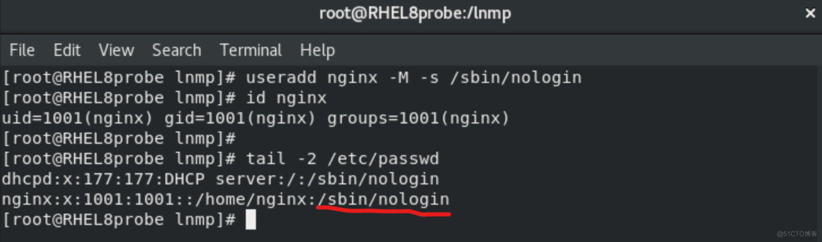 RHEL8LNMP架构部署动态网站-Linux就这么学20_nginx_14