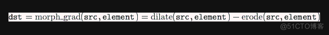 形态学梯度 python 形态学梯度边界_图像梯度