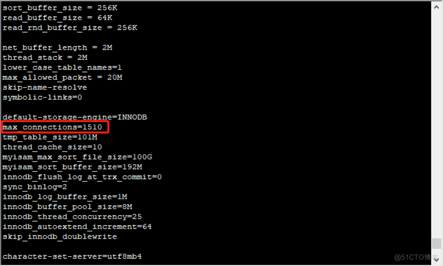 解决MySQL连接时错误：1040 Too many connections的方法_配置文件