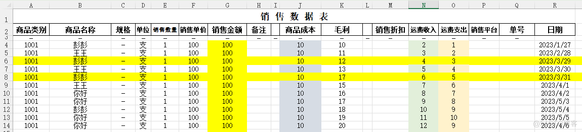 vba多条件按月求和计数_数组