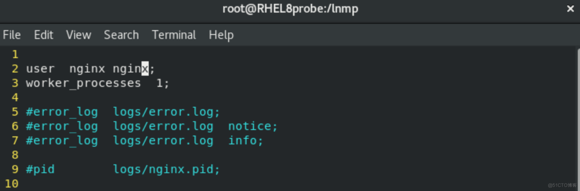 RHEL8LNMP架构部署动态网站-Linux就这么学20_nginx_17