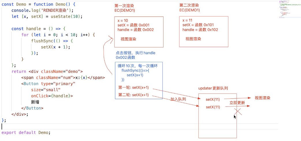 React - 12 Hooks组件之useState_react_10