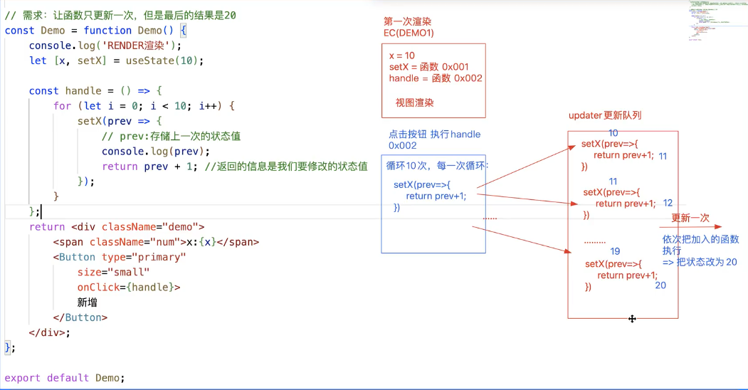 React - 12 Hooks组件之useState_react_11