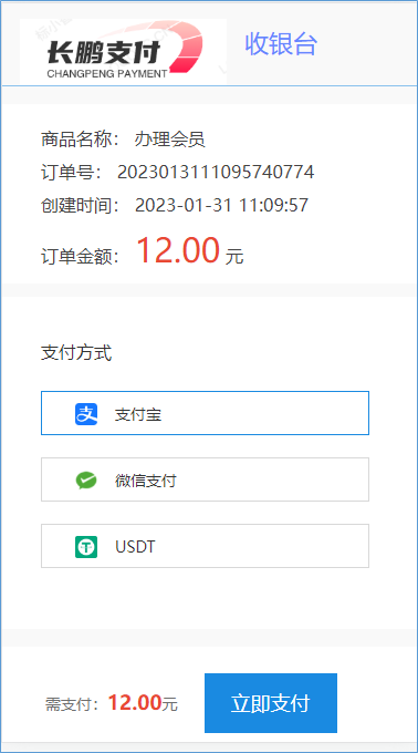 网站或APP应用如何接入USDT支付_第三方支付_03