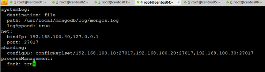 配置MongoDB主从复制分片群集_配置文件_36