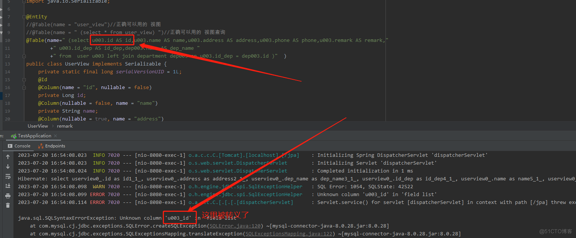 使用spring-boot-starter-data-jpa遇到的一个SQL转义字符问题 JPA的BUG？_SQL_02