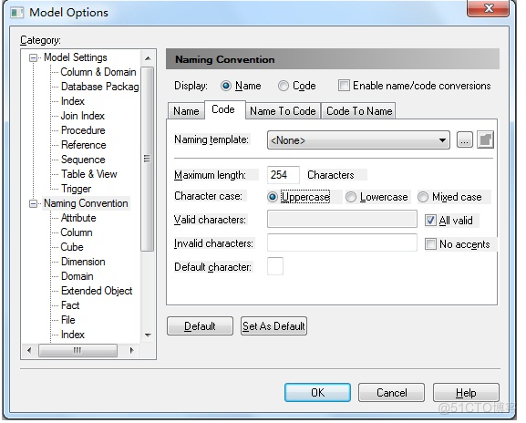 PowerDesigner物理模型用法总结_sql脚本_03