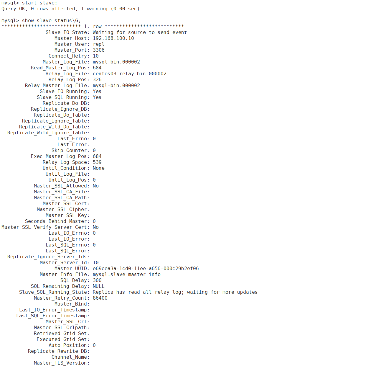 Mysql8.0配置Mysql主从复制GTID复制和延迟从库应用_sql_18