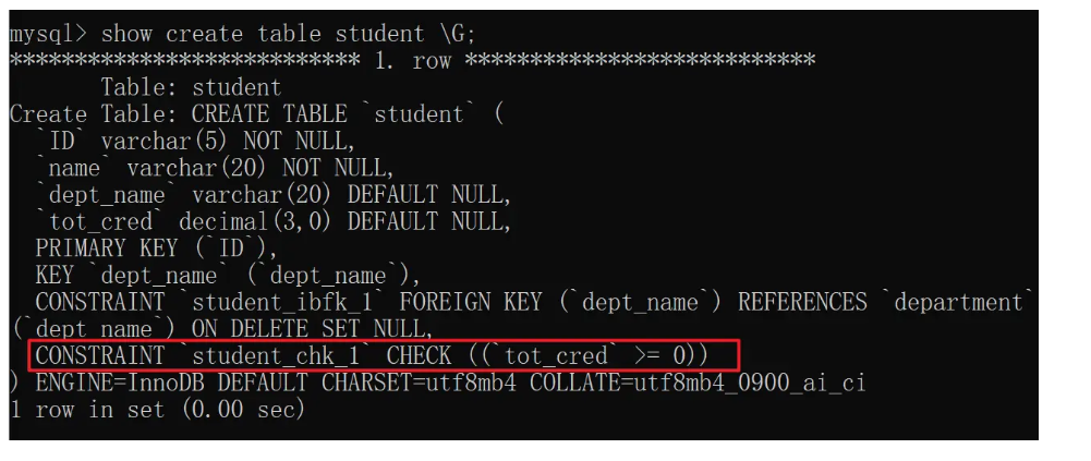 mysql删除字段约束 mysql删除check约束的语句_MySQL