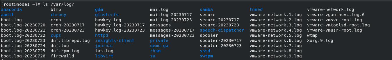 关于菜鸡学习RHEL8的一些小笔记--->系统日志_系统