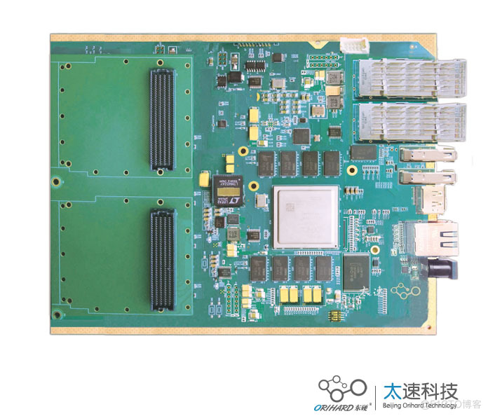 523-（ZCU102E的pin兼容替代卡） 基于 XCZU15EG的双 FMC通用信号处理板_FMC通用信号处理板_02