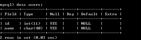 mysql 查table 创建者 mysql查看数据表的创建语句_mysql 查table 创建者_07