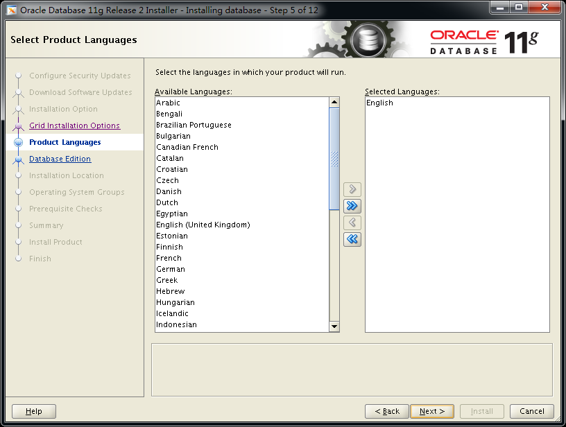 【Oracle Database】在CentOS 7.5 安装 Oracle Database 11gR2_oracle_05