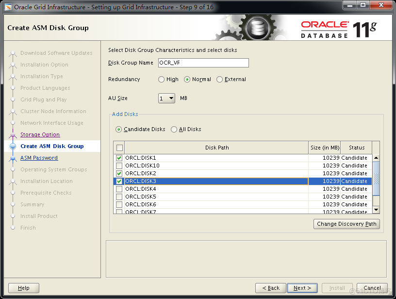 【Oracle RAC Database】在 CentOS 7.5 安装 Grid Infrastructure_oracle_09