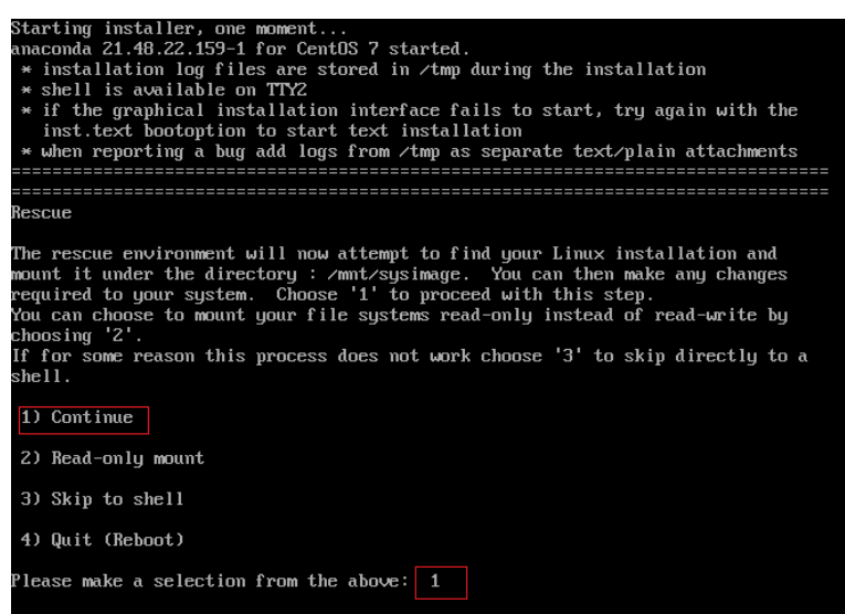 Linux忘记root密码,重置过程_重新启动_04