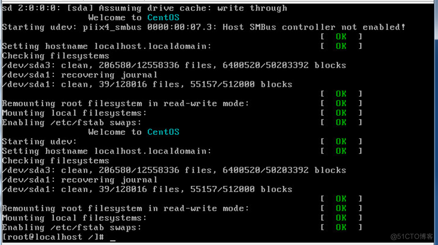 CentOS6如何进入单用户模式_修改fstab挂载文件_05