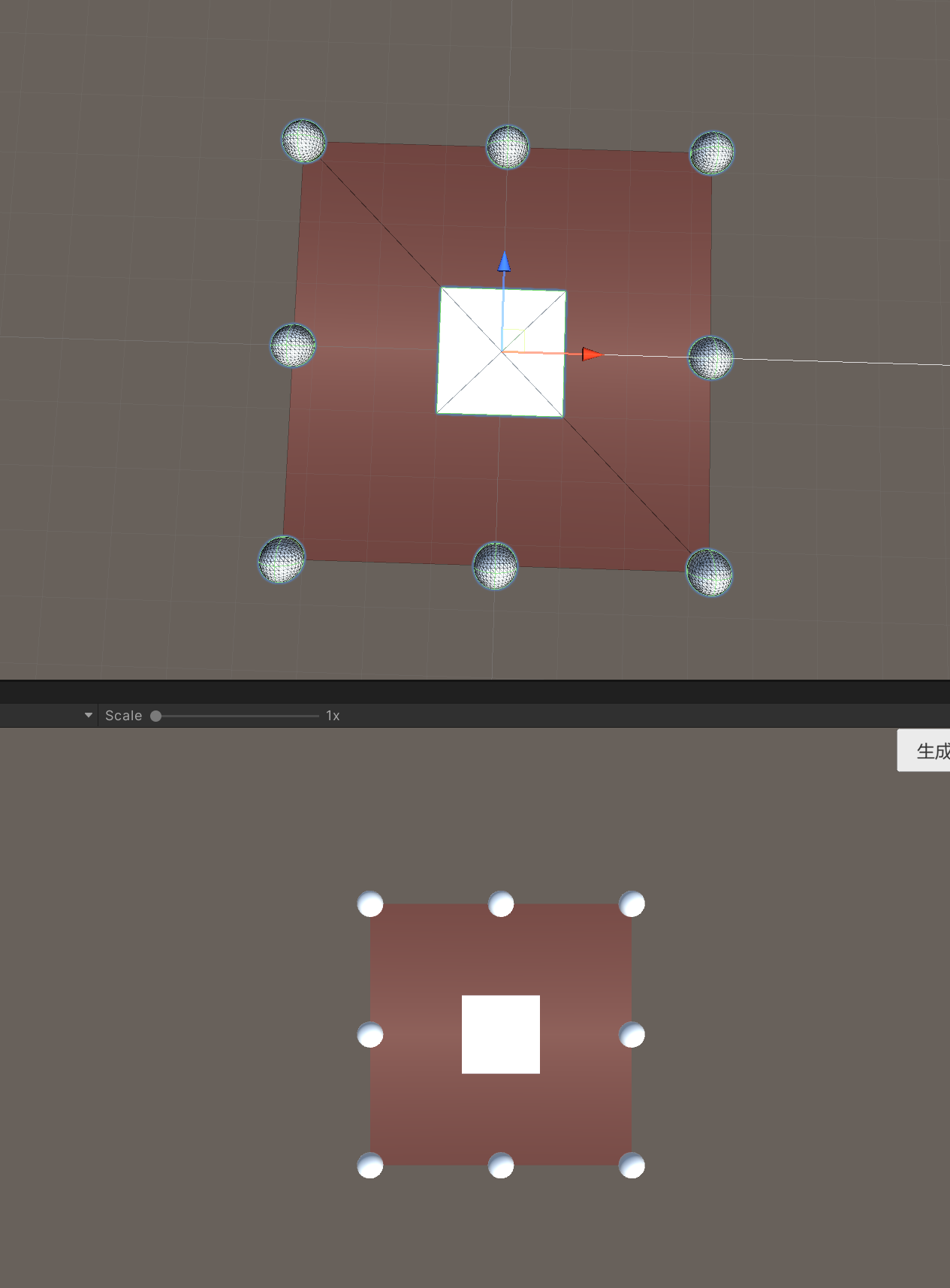 Unity 物体围绕自身中心旋转而非轴心_RotateAround