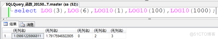 mysql 中如何取绝对值 sql绝对值函数_数学函数_09