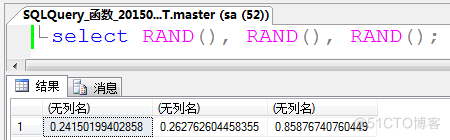 mysql 中如何取绝对值 sql绝对值函数_数学函数_03