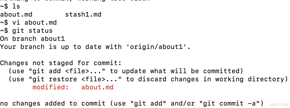 Git stash 使用指南_commit_02