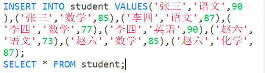 MySQL查询命令练习（二）_SQL_02